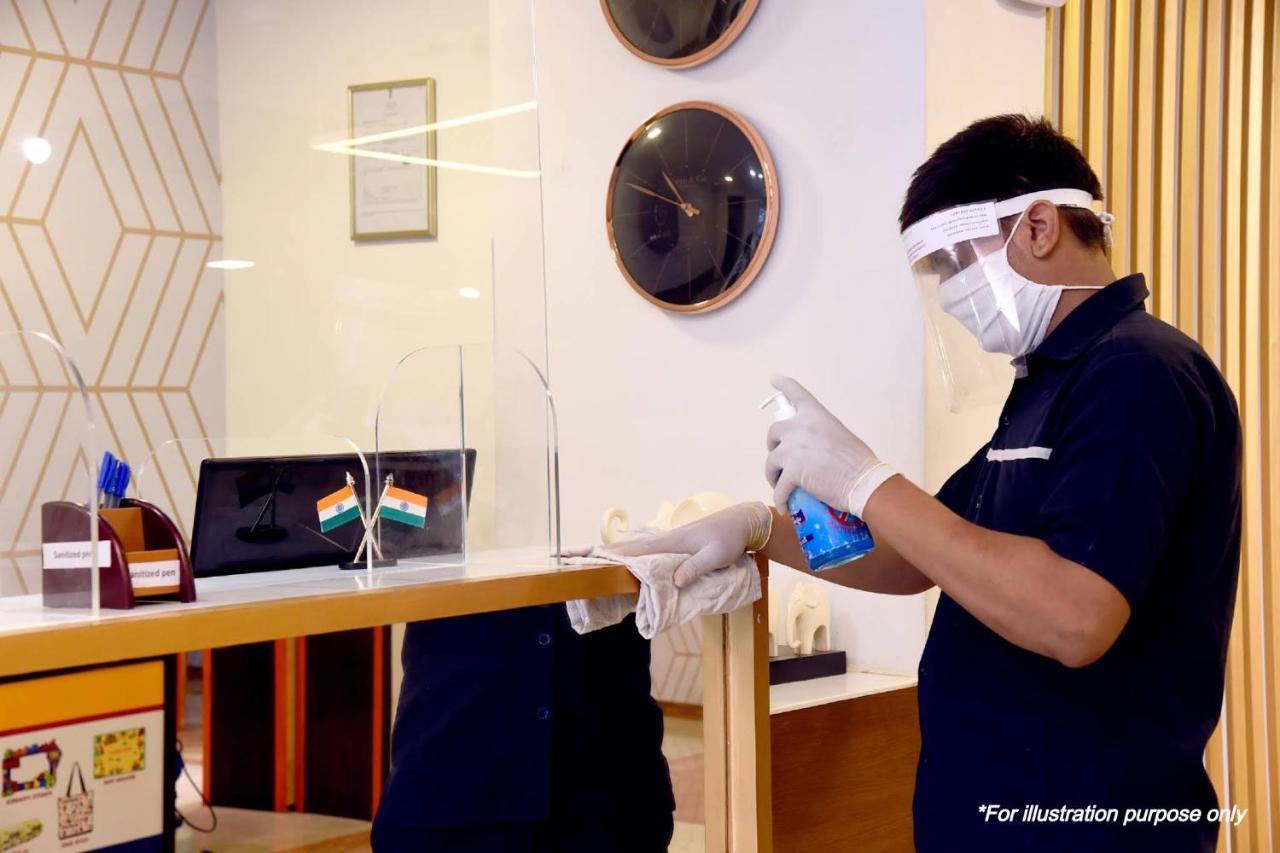 Vaccinated Staff- Spot On 63896 New Hotel Indraprastha Bhopal Esterno foto